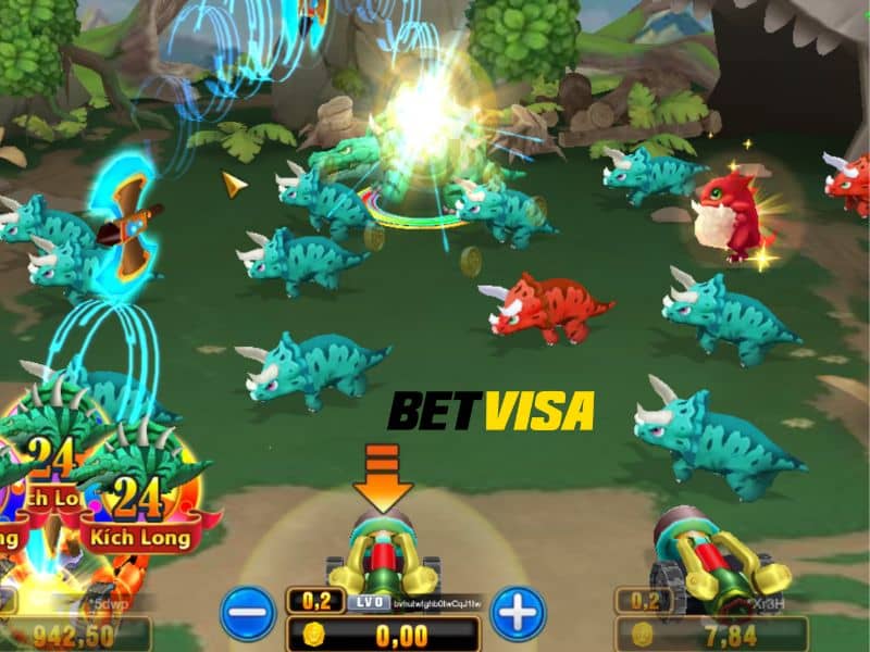 Bắn cá BetVisa cung cấp nhiều tựa game hot