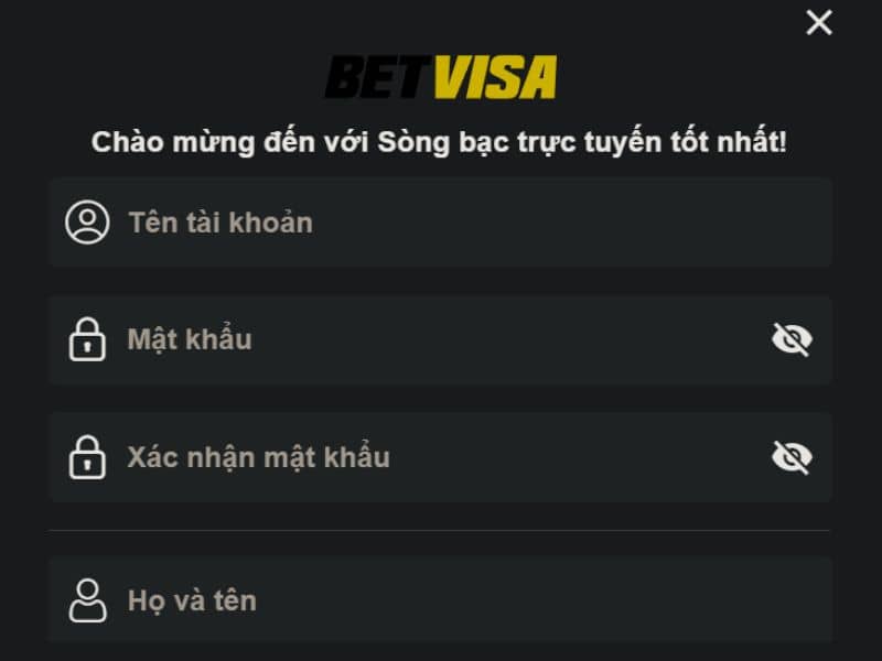 Thông tin của người dùng được lưu trữ tại hệ thống của nhà cái Betvisa